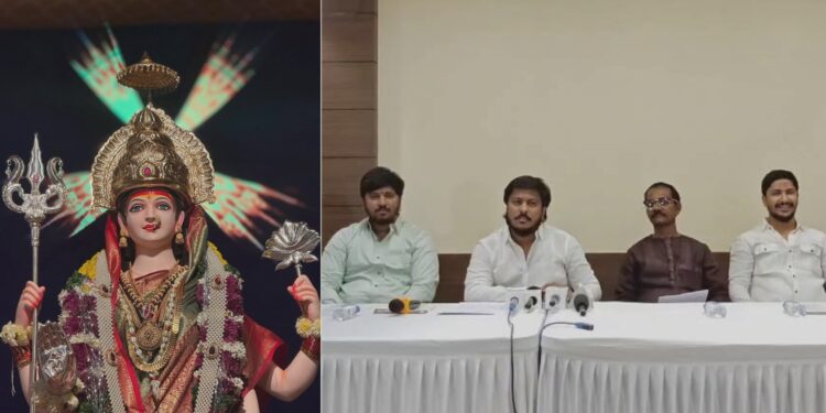 शक्तिपूजा मंडळातर्फे यंदा ‘रावण वध’चा हलता देखावा