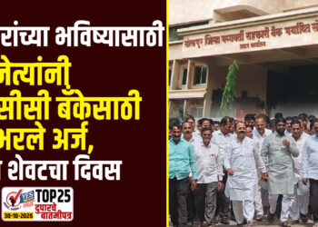 लेकरांच्या भविष्यासाठी नेत्यांनी डीसीसी बँकेसाठी भरले अर्ज, आज शेवटचा दिवस
