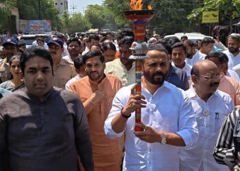 विकसित भारत संकल्प सभा व सेवा ज्योती यात्रा उत्साहात संपन्न