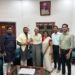 पालकमंत्री जयकुमार गोरे यांनी घेतली वालचंद शिक्षण समूहाचे अध्यक्ष डॉ. रणजीत गांधी यांची भेट